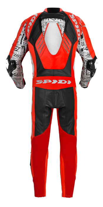 Track Perforated Replica Evo Leather Suit
