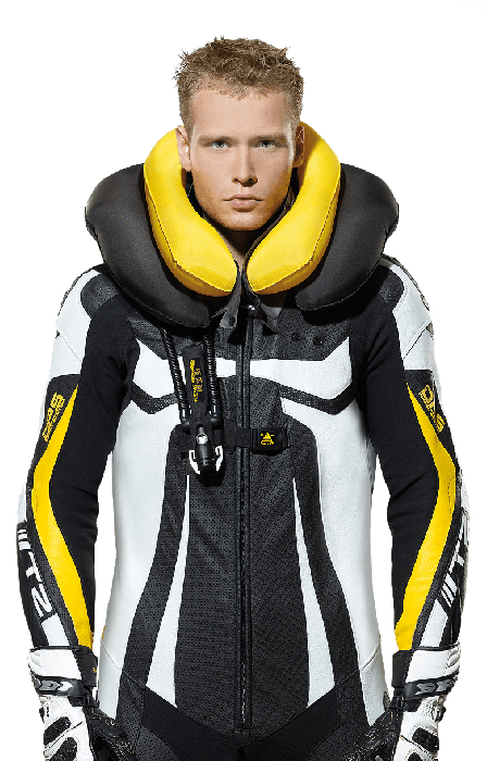 T-2 Neck Dps Airbag Leather Perforated Pro Suit