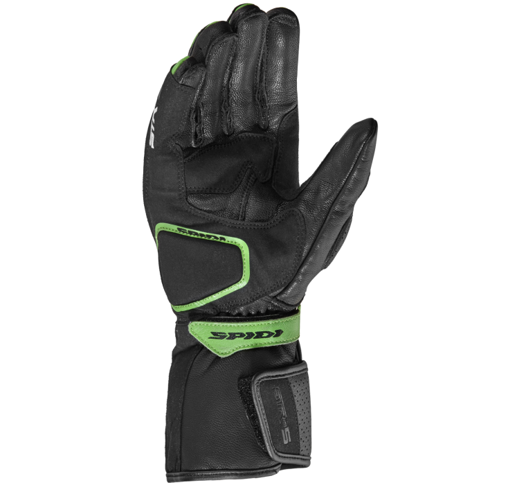 Guanti corti verde fluo adulto