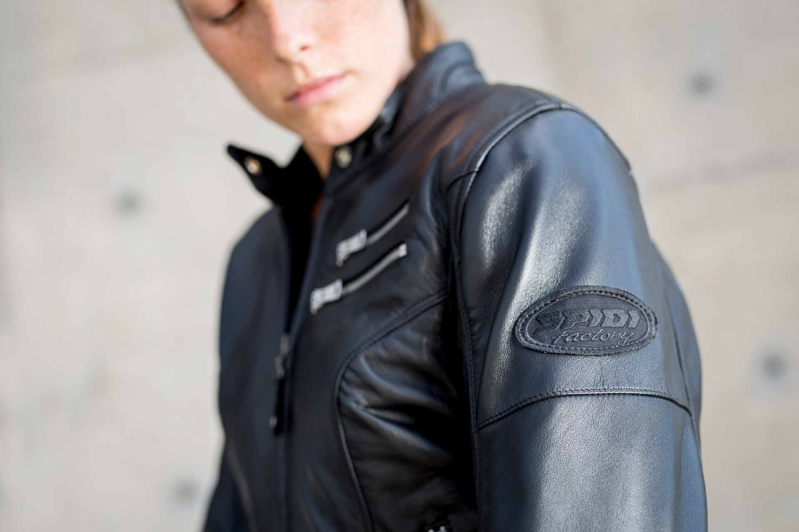 Giubbino moto pelle Spidi VINTAGE Marrone - 29005