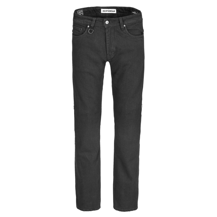 LINGKY Jeans Moto Uomo Con Armatura Rimovibile | Denim Antistrappo Con Ginocchiere E Anche, Vita 2XL (39.4") - 2
