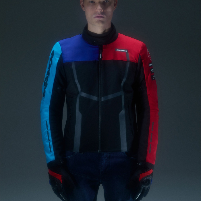 SPIDI Motojoy Textile Motorcycle Jacket for Men | Lightweight