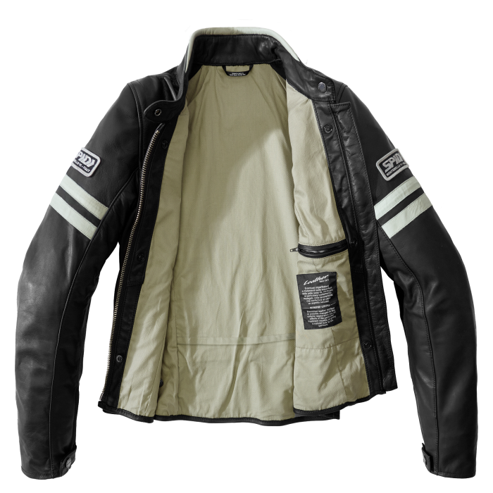 ジャケット・アウター Leather Motorcycle Jacket Vintage VINTAGE - MENS CLASSIC LEATHER MOTOR CYCLE JACKET - SZ-44 JACKET