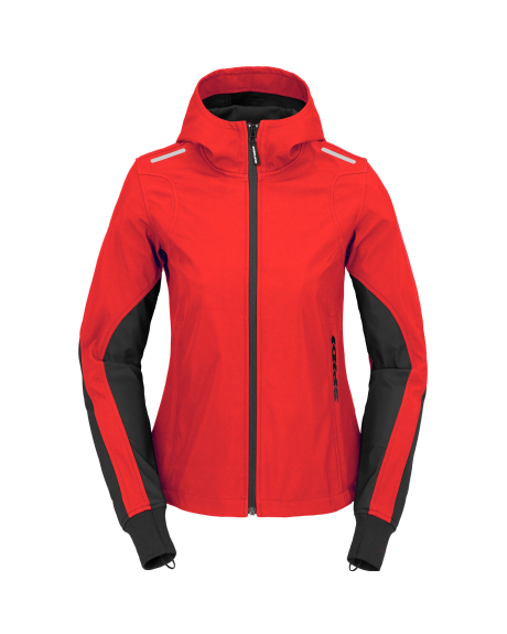 Motorrad Textiljacke Damen HOODIE ARMOR LIGHT LADY