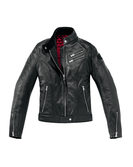 Cafe Race Leder Dame Jacke