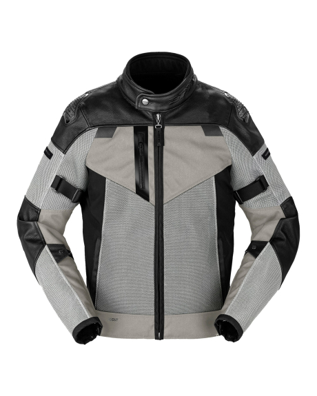 Chaqueta de cuero moto Hombre VENT PRO