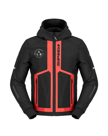 Giacca moto in tessuto Uomo HOODIE ARMOR EVO 2