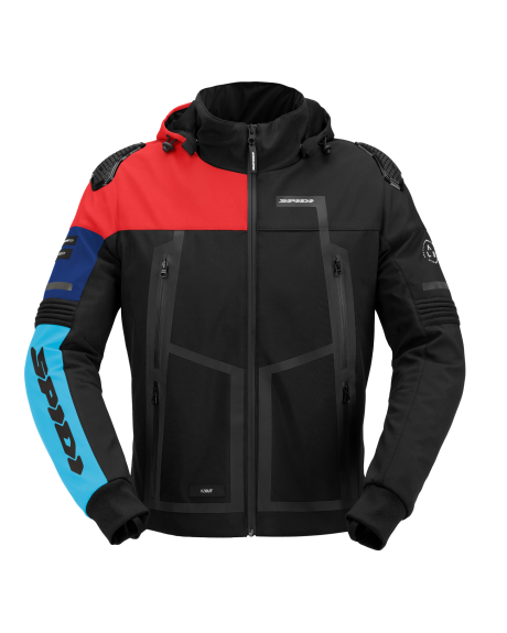 Giacca moto impermeabile Uomo HOODIE WARRIOR H2OUT®