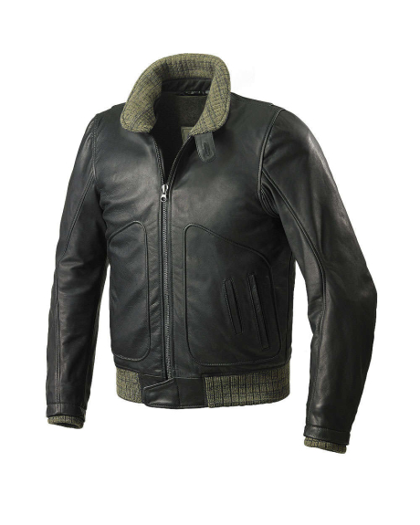 Veste en cuir moto Homme TANK JACKET