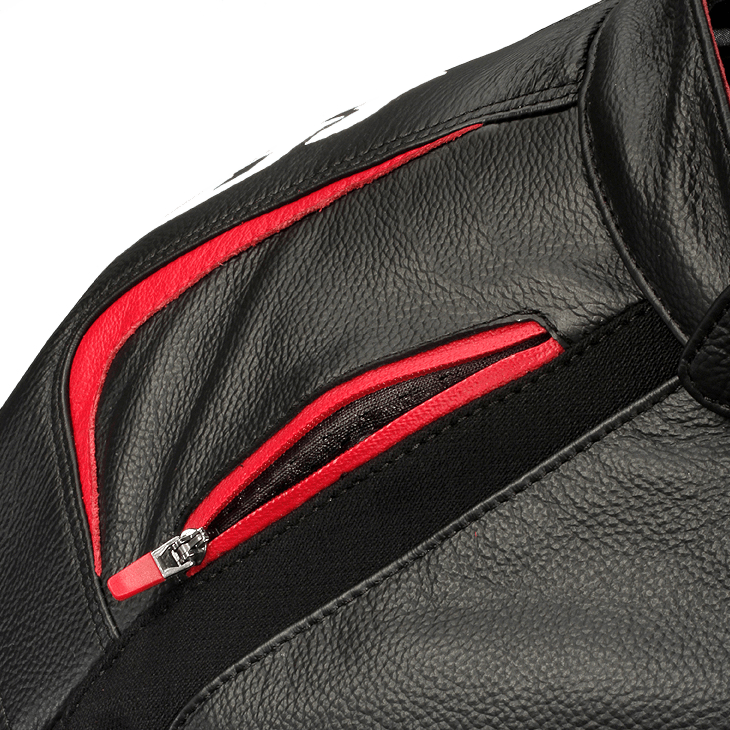 Track Leather Jacket