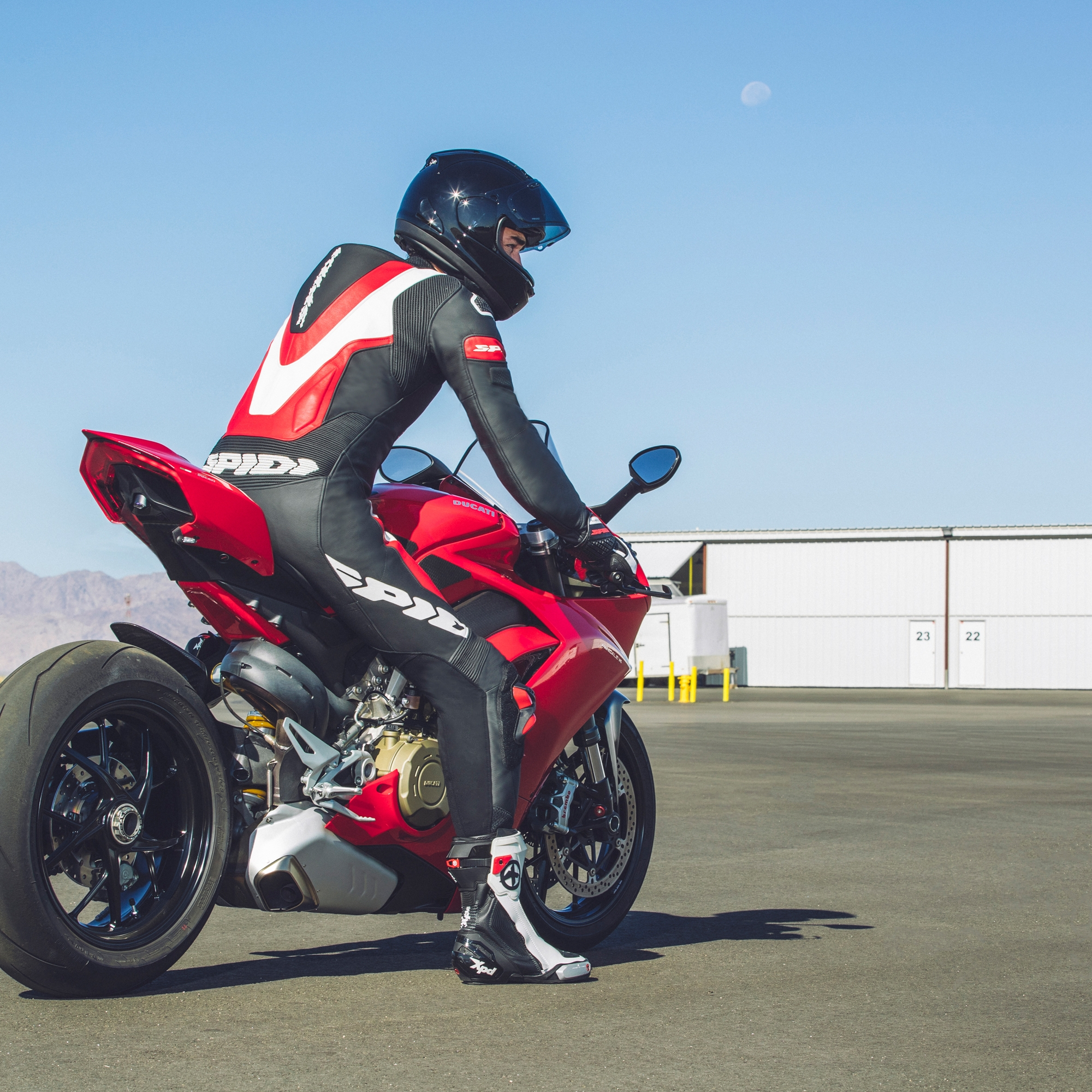 Motorcycle One-piece race suit Men's LASER PRO PERFORATED