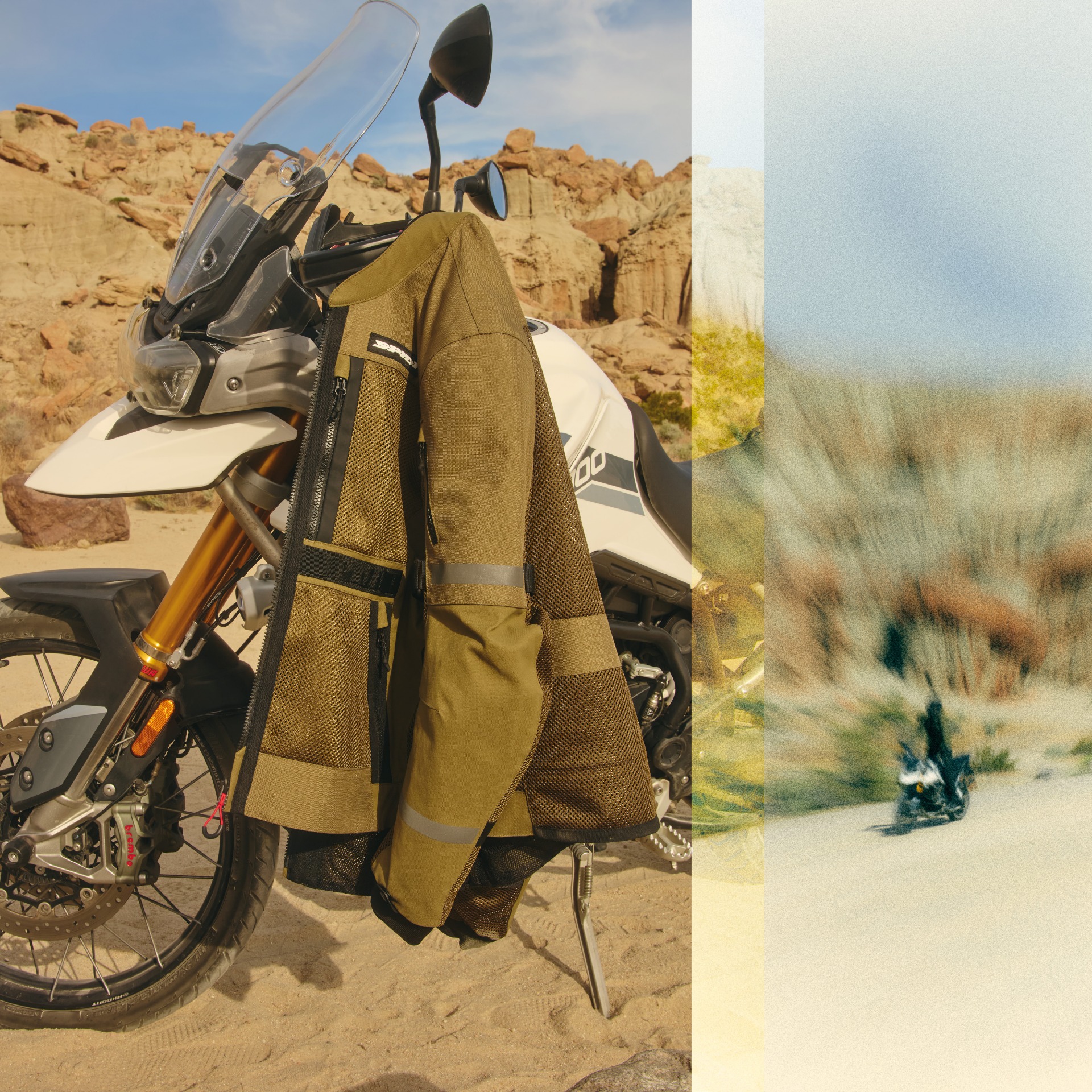 SPIDI TECH ARMOR 2 ADVENTURE MOTORCYCLE JACKET MESH