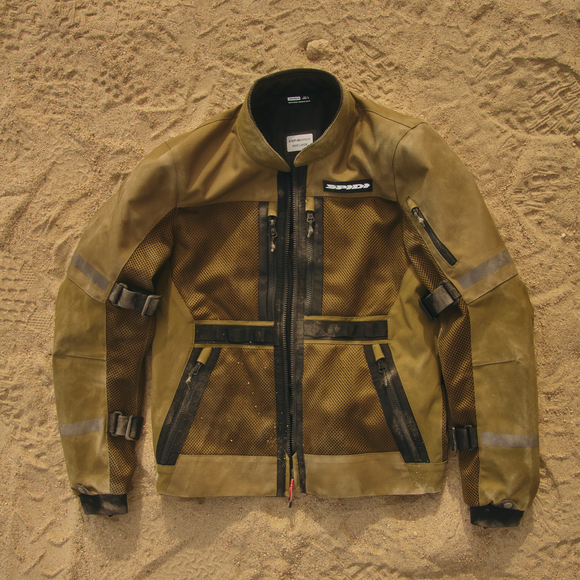 SPIDI TECH ARMOR 2 ADVENTURE MOTORCYCLE JACKET